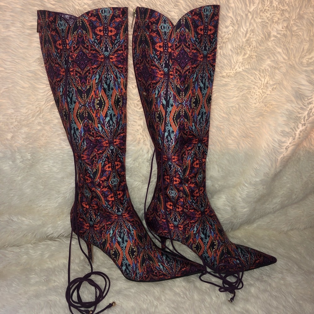 Jimmy Choo Canvas Boots